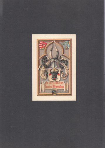 Ex Libris - B�r� Weissenbach Iv�n (1883-1946)