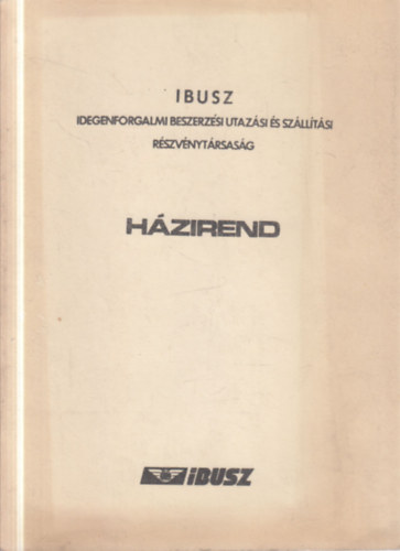 Ibusz h�zirend