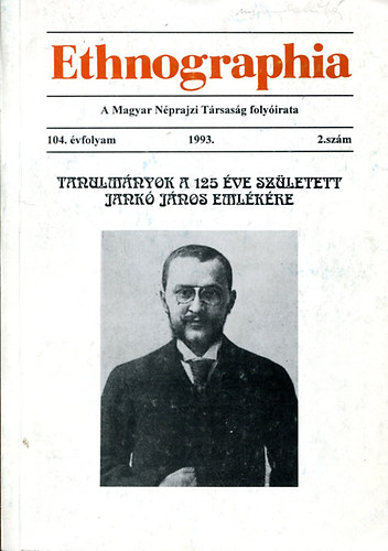 Ethnographia 104. vf. 1993. 2. szm