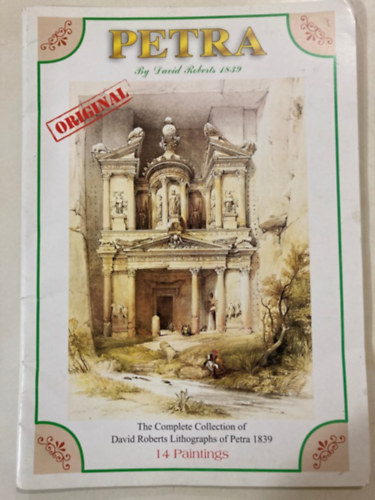 Petra Lithographs David Roberts 1839 Complete Collection