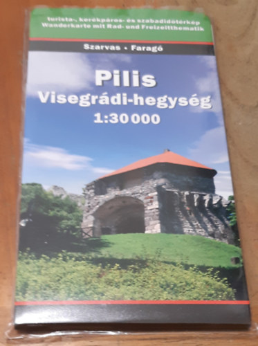 Pilis, Visegrádi-hegység 1:30 000 Turista-, kerékpáros- és szabadidőtérkép