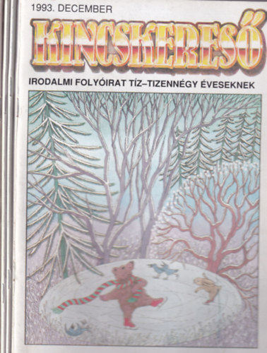 4 db Kincskeres (1993. szeptember, 1993. oktber, 1993. november, 1993. december)