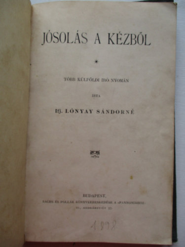 Ifj. Lnyai Sndorn - Jsols a kzbl