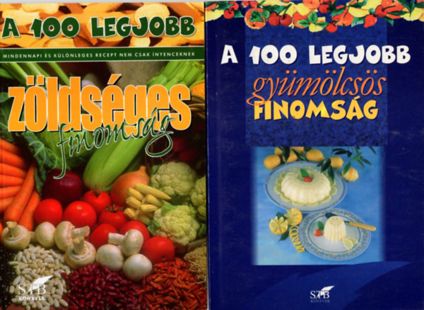 Lurz Gerda, Tor Elza ( szerk.), Mzes Istvn Mikls - 4 db A 100 legjobb szakcssorozatbl ( egytt ) 1. A 100 a legjobb tlet hidegtlakhoz, 2. A 100 legjobb karcsonyi recept, 3. A 100 legjobb zldsges finomsg, 4. A 100 legjobb gymlcss finomsg