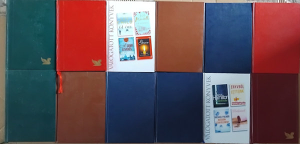 Dan Brown -Will North - Manda Scott - Robert Crais - John Grisham - James Rollins - Lee Child - Szepes Mária és még sokan mások - 12 db Reader's Digest válogatott könyv