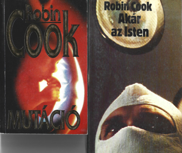 Robin Cook - 2 db knyv, Mutci, Akr az Isten