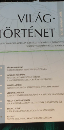 Vil�gt�rt�net 6. (38.) �vfolyam 2016. 1-4