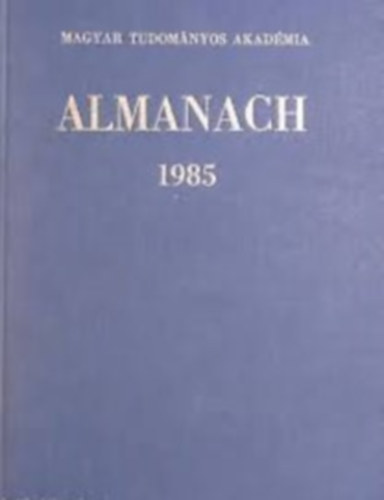 Antal J�nosn� (szerk.) - Almanach 1980