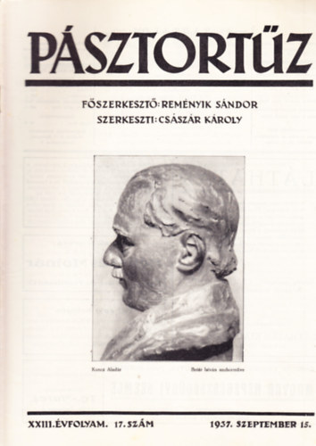 Remnyik Sndor (fszerk.) - Psztortz XXIII. vf. 17. szm (1937. szeptember 15.)