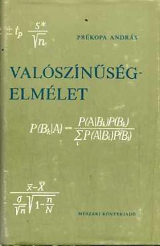 Prkopa Andrs - Valsznsgelmlet mszaki alkalmazsokkal