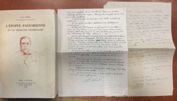 Louis Nicol, Louis Pasteur - L'�pop�e Pastorienne et la m�decine v�t�rinaire