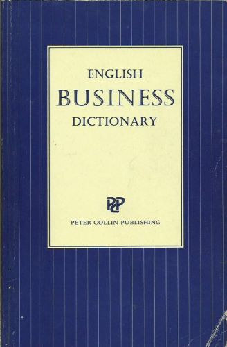 P.H. Collin - English Business Dictionary
