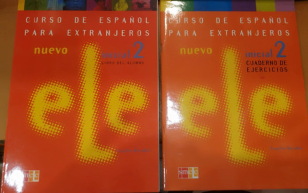 Virgilio Borobio - 2 db Nuevo Ele inicial 2: Curso de Espanol para Extranjeros Libro del Alumno + Cuaderno de Ejercicios