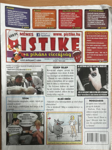 Sz�raz Attila (F�szerk.) - Pistike 2020. febru�r - XXVI. �vfolyam 2. sz�m