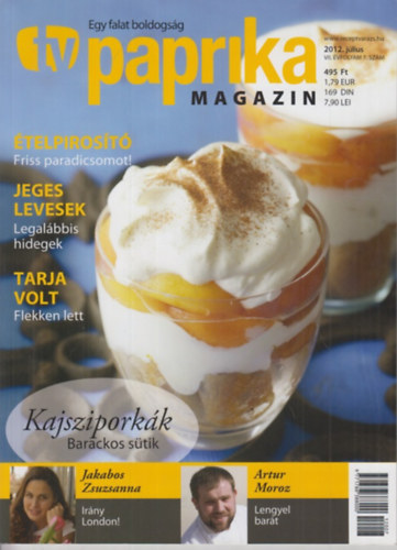 Zsigmond Gbor (fszerk.) - TV Paprika magazin - 2012. jlius