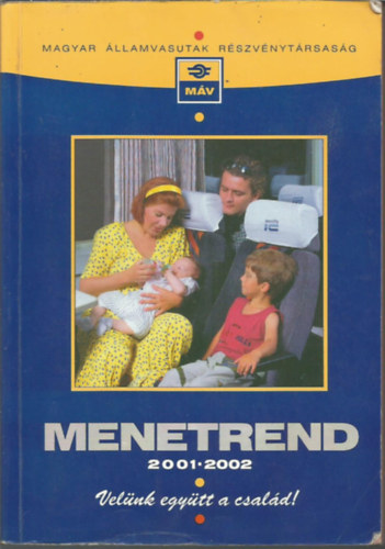 M�V menetrend 2001-2002