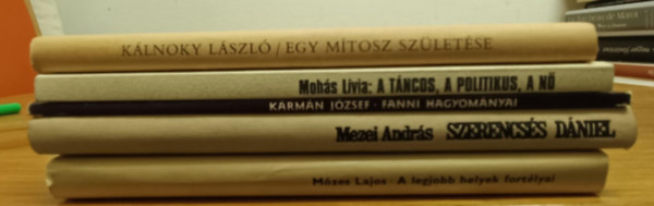Klnoky Lszl, Mohs Lvia, Krmn Jzsef, Mezei Andrs, Mzes Lajos - Hatvany Lajos knyvcsomag