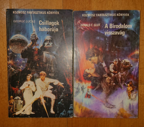 George Lucas, Donald F. Glut - 2 Kozmosz knyv a SW sorozatbl: CSillagok hborja + A birodalom visszavg