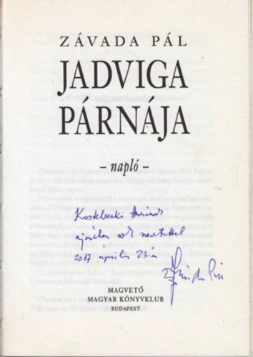 Zvada Pl - Jadviga prnja