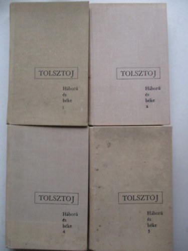 Lev Tolsztoj - Háború és béke I-IV.