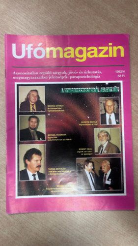 Pusztay Sándor (főszerk.) - Ufómagazin 1992/6