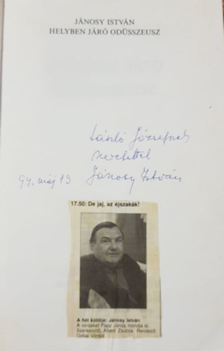 J�nosy Istv�n - Helyben j�r� Od�sszeusz