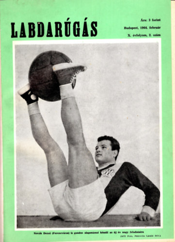 Hoffer Jzsef  (szerk) - Labdargs 1964 ( X. vfolyam 1-12. sz. teljes )