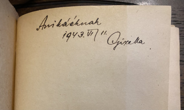 P. Tarczay Gizella - Hull�mver�s (Dedik�lt)