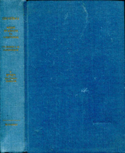 Szerkesztette Dr. Hertz J. H. a Brit Birodalom f�rabbija - Szent�r�s - M�zes �t k�nyve �s a Haft�r�k - V. (reprint)