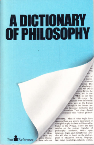 Stephen Priest, Antony Flew - A dictionary of philosophy