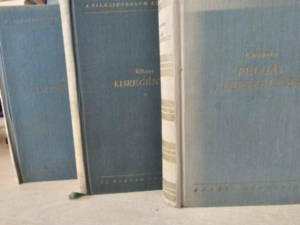Csehov, Voltaire,  Cervantes - Csehov elbesz�l�sek+ Voltaire kisreg�nyek + Cervantes p�ld�s elbesz�l�sek (3db A vil�girodalom klasszikusai sorozatb�l) K�NYVMENT� AJ�NLAT