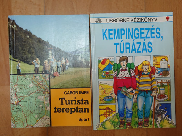 G�bor Imre, David Watkins �s Meike Dalal - 2 alapk�nyv t�r�z�shoz: Kempingez�s, t�r�z�s, Turista tereptan