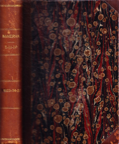 Thienemann Tivadar (szerk.) - Minerva II-III-IV. �vfolyam, 1923-24-25