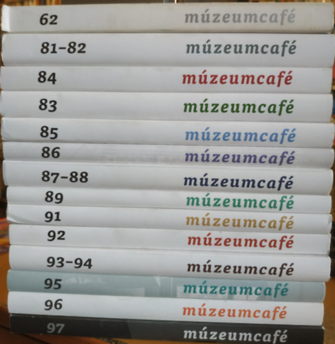 Grczi Emke (fszerk.) - 14 db Mzeumcaf (Ktet vszmok a termklapon)