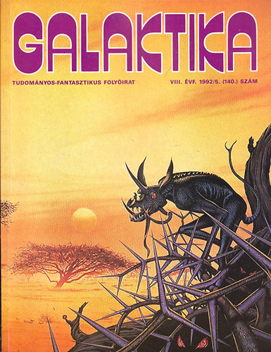 M�ra Ferenc K�nyvkiad� - Galaktika 1992/5 140. sz�m