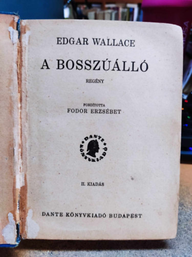 Wallace Edgar - A bosszúálló