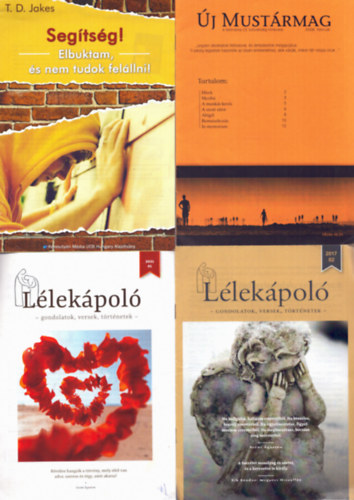 Lieuwe Boonstra - 5 db vallsi kiadvny: Llekpol 2017/02 + Segtsg! Elbuktam, s nem tudok felllni! + j mustrmag 2008 februr + Llekpol 2021/01 + Egy csodlatos feladat