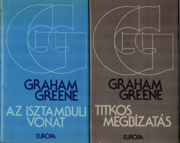 Graham Greene - 2 db Graham Greene: Titkos megbízatás, Az Isztambuli vonat.