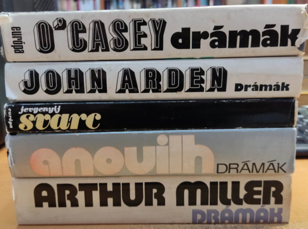 Eurpa Knyvkiad - 5 db Drmk ktet (szerzk a termklersban, sajt fot)