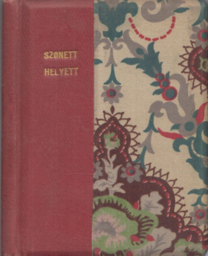 Vajda Bla - Szonett helyett (dediklt?)