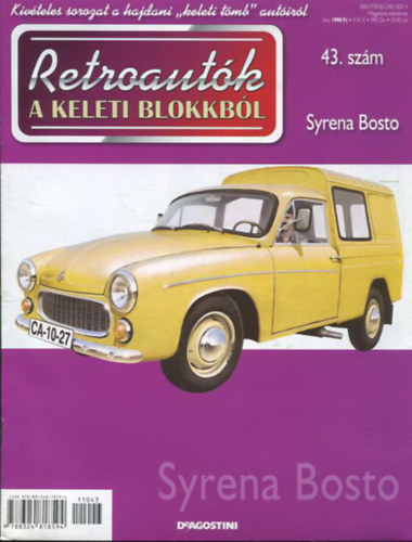 Retroautók a keleti blokkból 43. szám - Syrena Bosto