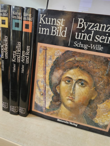 Liselotte Andersen, German Hafner, Schug-Wille - Kunst im Bild 4db: Barock und Rokoko+ Kreta und Hellas+ Athen und Rom+ Byzanz un seine Welt (Barokk és rokokó Kréta és Hellász Athén és Róma Bizánc és világa) német nyelven