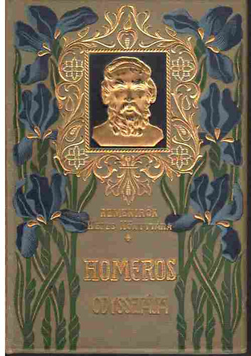 Szerz� Hom�rosz Szerkeszt� Rad� Antal Ford�t� Kemenes (Kempf) J�zsef - Homeros Odyssei�ja (Remek�r�k K�pes K�nyvt�ra 30.)     - Aranyozott, sz�nezett kiad�i eg�sz v�szonk�t�s, Fekete-feh�r reprodukci�kkal illusztr�lva. A bor�t� dombornyomott portr�val d�sz�tve. Saj�t k�ppel