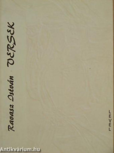 Ravasz Istvn - Versek - Levl