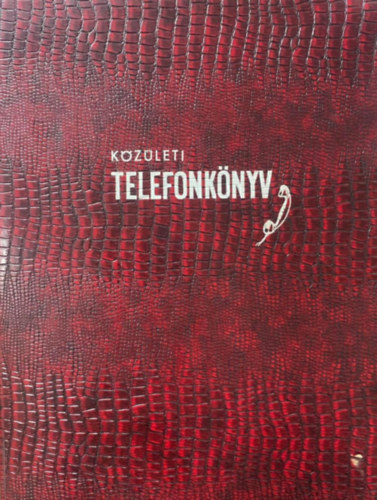 Budapesti kzleti telefonknyv 1979