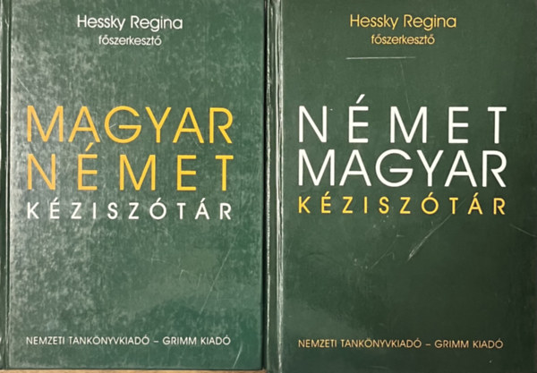 Hessky Regina (szerk.) - Magyar-nmet kzisztr + Nmet-magyar kzisztr