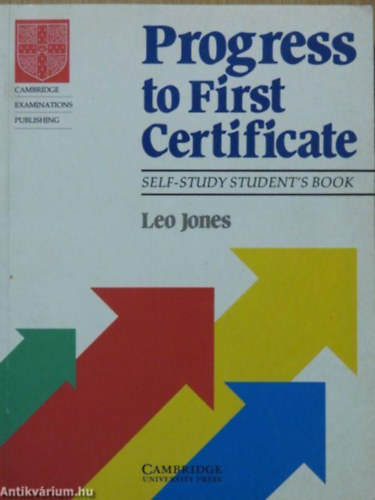 Leo Jones - Progress to First Certificate: Self-Study Student's Book SB