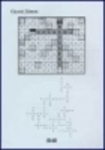 Garai János - Szegedi rejtvény