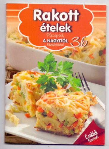 Duzs Mria (szerk.) - Rakott telek - Receptek a Nagyitl 36. (Fzisfotkkal)