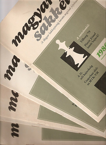 Magyar sakklet 1980/: 2-3, 7-12-es szmok